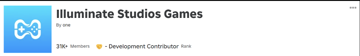 Illuminate Studios Games group profile